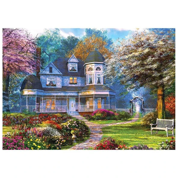 OMZ KS Victorian Home 2000 Parça Puzzle Kız Erkek Çocuk Oyuncak Eğitici Oyuncaklar ürün görseli 1