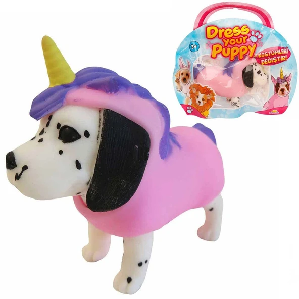 OMZ Dress Your Puppy Kostümlü Figürler Kız Erkek Çocuk Oyuncak Eğitici Oyuncaklar ürün görseli 1