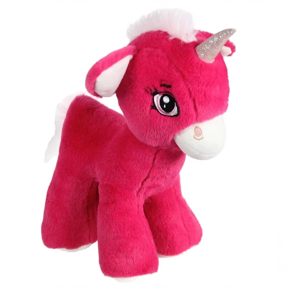OMZ Uyku Arkadaşı Peluş Pony Pembe 45cm Kız Erkek Çocuk Oyuncak Eğitici Oyuncaklar ürün görseli 1