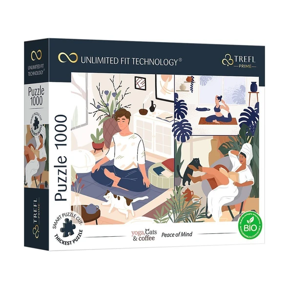OMZ PUZZLE-10695 Peace Of Mind 1000 Parça Puzzle Kız Erkek Çocuk Oyuncak Eğitici Oyuncaklar ürün görseli 1