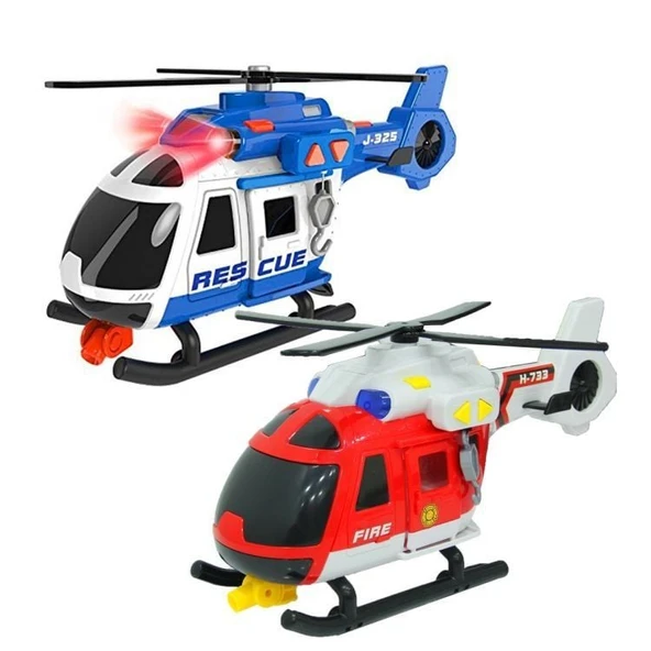 OMZ Sunman Teamsterz İtfaiye Kurtarma Helikopteri Kız Erkek Çocuk Oyuncak Eğitici Oyuncaklar ürün görseli 1