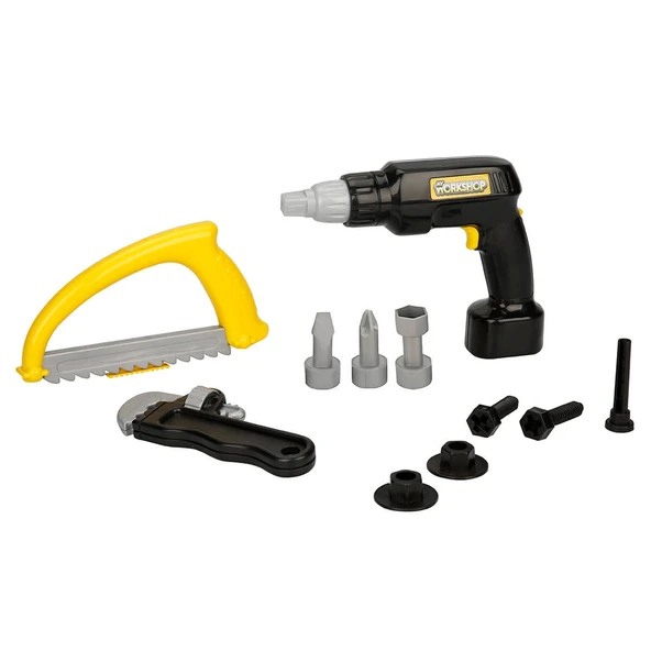 OMZ Zapp Toys My Workshop Elektronik Tornavida Tamir Seti 11 Parça - OYUNCAK Kız Erkek Çocuk Oyuncak Eği ürün görseli 1