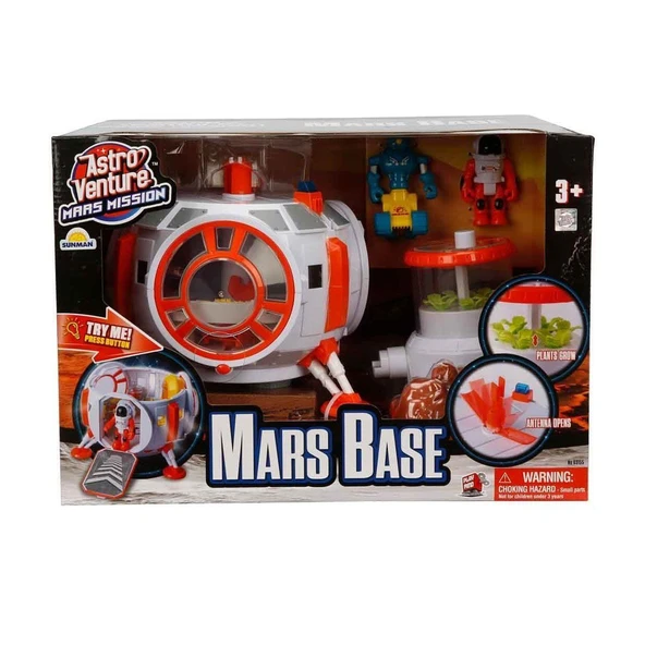 OMZ 63155 Astro Venture Mars Mission: Mars Base -Sunman Kız Erkek Çocuk Oyuncak Eğitici Oyuncaklar ürün görseli 1