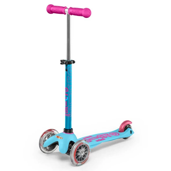 OMZ Micro Mini Micro Deluxe 3 Tekerlekli Scooter Turquoise Kız Erkek Çocuk Oyuncak Eğitici Oyuncaklar ürün görseli 1