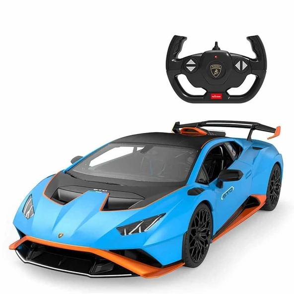 OMZ 1:14 Lamborghini Huracan STO Işıklı Uzaktan Kumandalı Araba Kız Erkek Çocuk Oyuncak Eğitici Oyuncakl ürün görseli 1