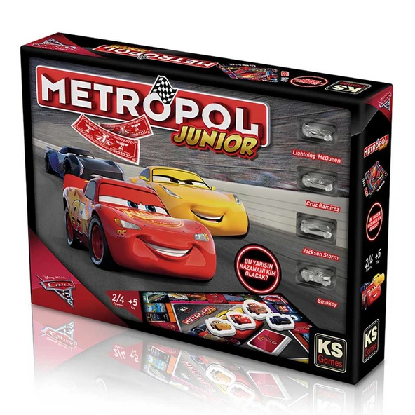 OMZ KS Games Cars Metropol Junior Kız Erkek Çocuk Oyuncak Eğitici Oyuncaklar ürün görseli 1