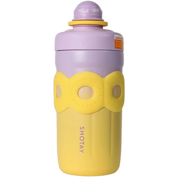 OMZ Shotay Donat Çelik Mug 500 ml Kız Erkek Çocuk Oyuncak Eğitici Oyuncaklar ürün görseli 1
