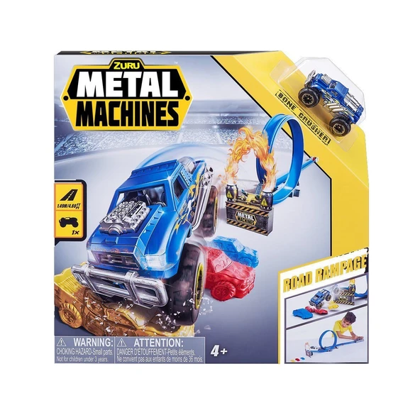 OMZ MEA01000 Metal Machines Kızgın Yol Oyun Seti Kız Erkek Çocuk Oyuncak Eğitici Oyuncaklar ürün görseli 1