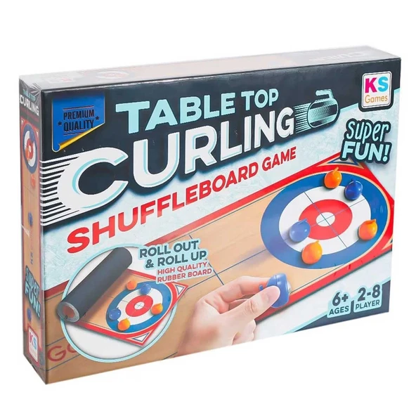 OMZ Curling Game Kız Erkek Çocuk Oyuncak Eğitici Oyuncaklar ürün görseli 1