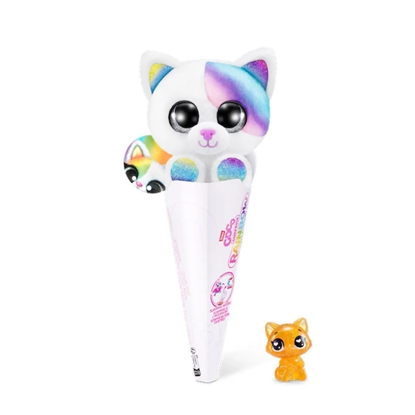 OMZ CCN02000 Coco Cones Gökkuşağı Peluş Kız Erkek Çocuk Oyuncak Eğitici Oyuncaklar ürün görseli 1