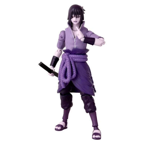 OMZ Bandai Sasuke Rinnegan / Mangekyo Sharingan Poz Verilebilir Figür 36962 Kız Erkek Çocuk Oyuncak Eğit ürün görseli 1