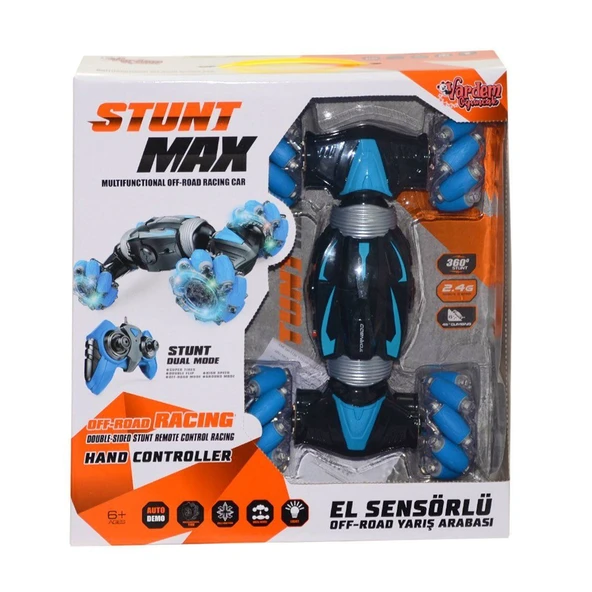 OMZ SYR-666-801 El Sensörlü Kumandalı Off Road Yarış Arabası-Vardem Kız Erkek Çocuk Oyuncak Eğitici Oyun ürün görseli 1
