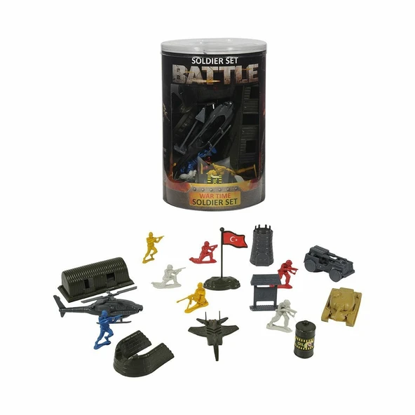 OMZ ERN-824 Heroes Toys Büyük Asker Seti Kız Erkek Çocuk Oyuncak Eğitici Oyuncaklar ürün görseli 1