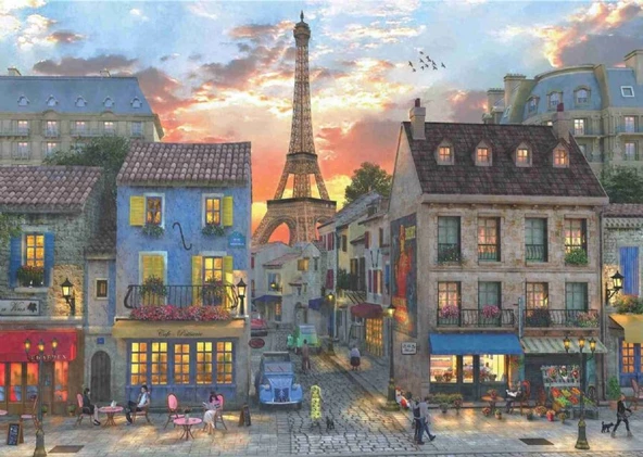 Anatolian 3000 Parça Paris Sokakları Puzzle ürün görseli 1