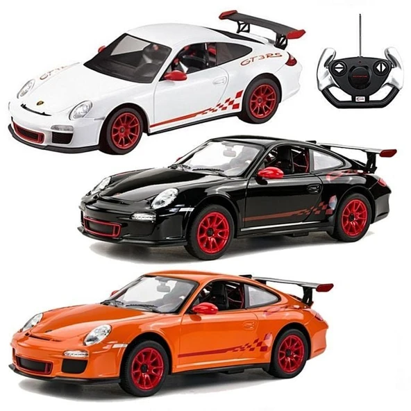 OMZ Rastar Kumandalı 1:14 Porsche 911 GT3 RS Kız Erkek Çocuk Oyuncak Eğitici Oyuncaklar ürün görseli 1
