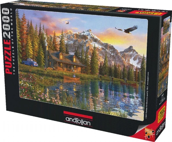 Anatolian 2000 Parça Eski Ev Puzzle - Resim 2