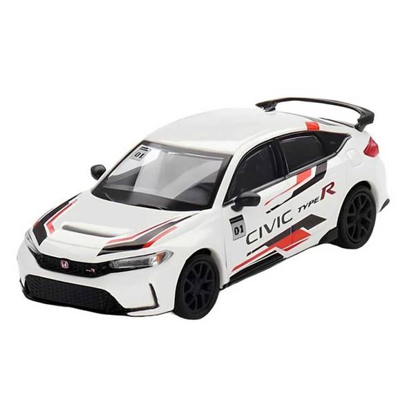 OMZ Mini Gt 1:64 Honda Civic Type R 2023 Honda Thanks Day Vietnam Kız Erkek Çocuk Oyuncak Eğitici Oyunca ürün görseli 1