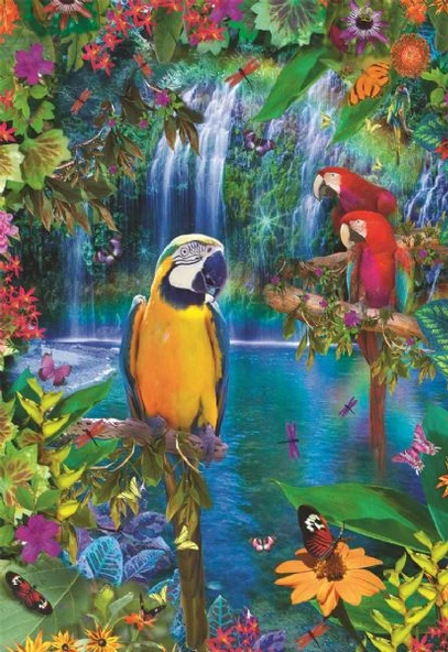 Educa 500 Parça Puzzle Bird Tropical Land ürün görseli 1