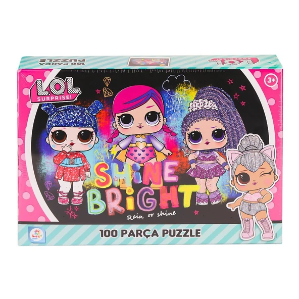 OMZ LOL0055 LOL 100 Parça Puzzle -Laçokids Kız Erkek Çocuk Oyuncak Eğitici Oyuncaklar ürün görseli 1