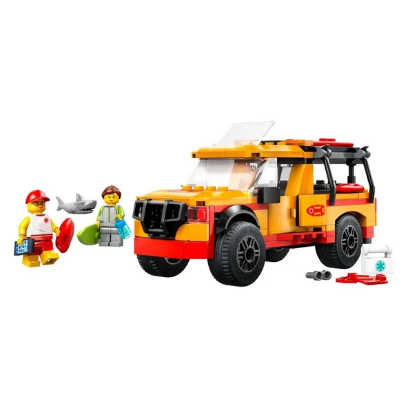 OMZ LEGO City Cankurtaran Kamyoneti 60453 Kız Erkek Çocuk Oyuncak Eğitici Oyuncaklar ürün görseli 1