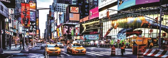 Anaolian Times Square Puzzle (1000 Parça Panorama) ürün görseli 1