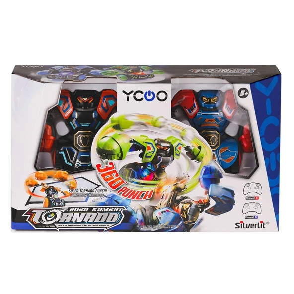 OMZ SIL 86883 Silverlit Robo Kombat Tornado Kız Erkek Çocuk Oyuncak Eğitici Oyuncaklar ürün görseli 1