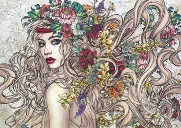 Anatolian Çiçeklerin Gücü 1500 Parça Puzzle (Flower Power) ürün görseli 1