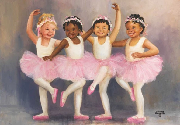 Anatolian Minik Balerinler (Little Ballerinas) 500 Parça Puzzle ürün görseli 1