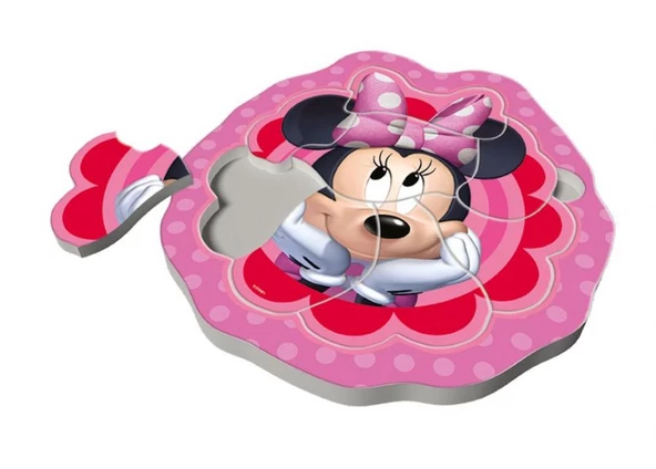 Trefl Baby Fun -  Minnie'nin Rüyası 8 Parça Çerçeveli Puzzle ürün görseli 1