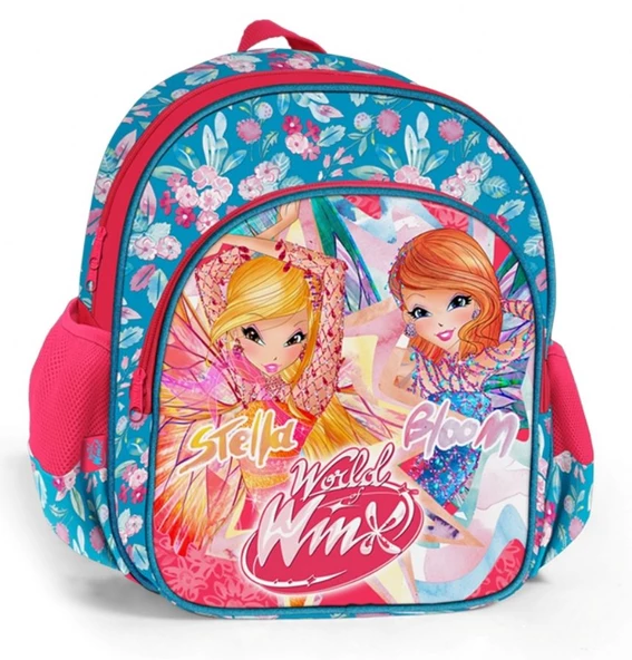 Winx Stella ve Bloom Anaokulu Çantası - İki Bölmeli ürün görseli 1