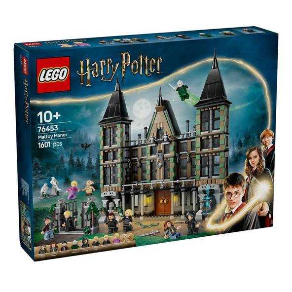 OMZ 76453 Lego Harry Potter - Malfoy Malikanesi 1601 parça +10 yaş Kız Erkek Çocuk Oyuncak Eğitici Oyunc ürün görseli 1