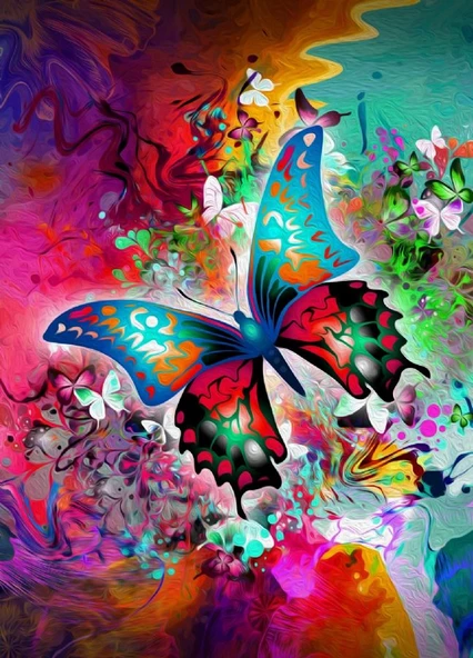 Nova 1000 Parça Kelebeğin Doğuşu Fantastik Puzzle - 41021 ürün görseli 1