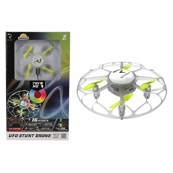 OMZ R/C UFO MİNİ DRONE IŞIKLI - 90958 Kız Erkek Çocuk Oyuncak Eğitici Oyuncaklar ürün görseli 1