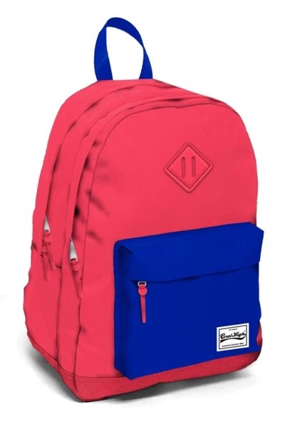 Coral High 14089 Okul Çantası (Kırmızı-Lacivert) ürün görseli 1