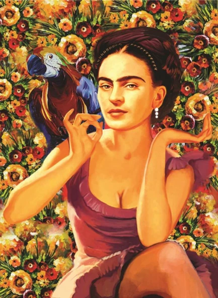 Anatolian 1000 Parça Frida Kahlo Puzzle - Serhat Filiz ürün görseli 1