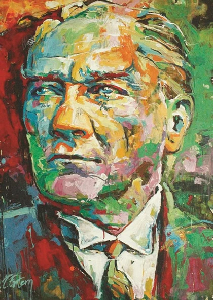 Anatolian 1500 Parça Mustafa Kemal ATATÜRK Puzzle - 4555 ürün görseli 1