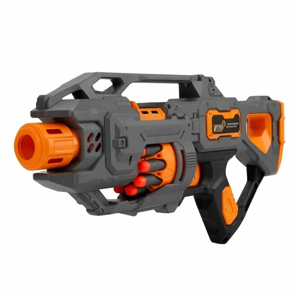 OMZ Zapp Toys 20 Mermili Sünger Dart Atan Silah 45cm Kız Erkek Çocuk Oyuncak Eğitici Oyuncaklar ürün görseli 1