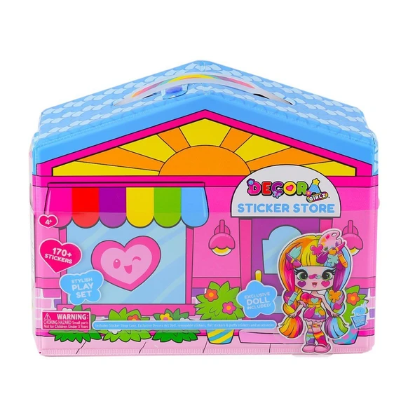 OMZ CEP D1009 Decora Girlz 15cm Moda Bebek ve Oyun Seti Kız Erkek Çocuk Oyuncak Eğitici Oyuncaklar ürün görseli 1