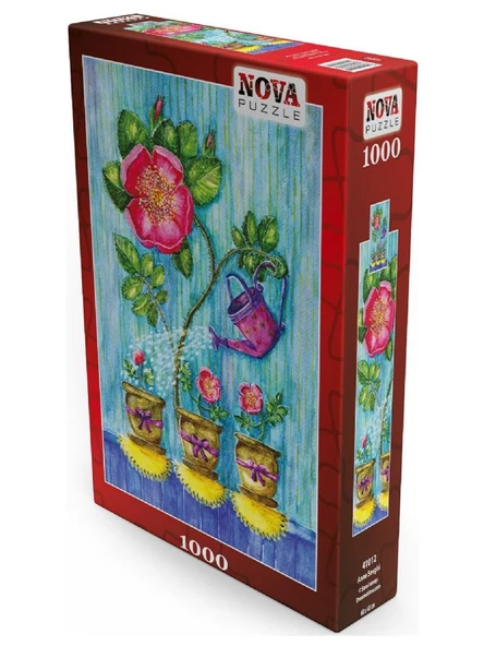 Nova 1000 Parça Anne Sevgisi Puzzle - Çiçek Puzzle - Resim 2