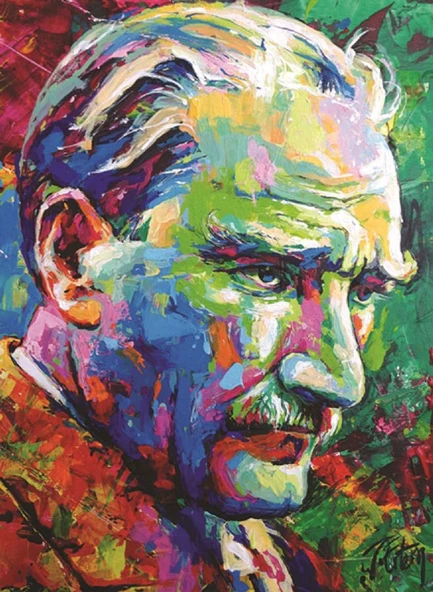 Anatolian 1000 Parça Mustafa Kemal ATATÜRK 2018 Puzzle - Tolga Ertem ürün görseli 1