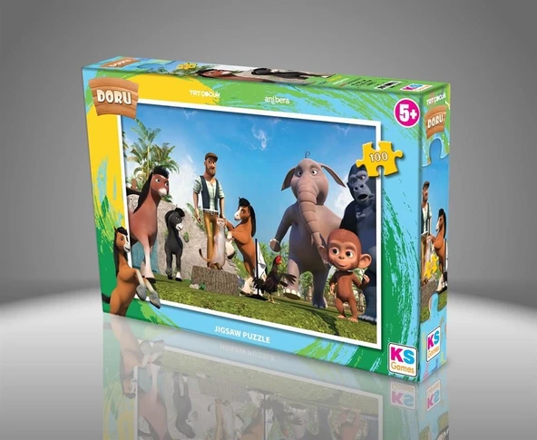 OMZ DORU 714 DORU PUZZLE 100 -KS Kız Erkek Çocuk Oyuncak Eğitici Oyuncaklar ürün görseli 1
