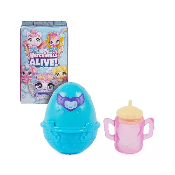 OMZ 6067430 Hatchimals Alive Tekli Paket Kız Erkek Çocuk Oyuncak Eğitici Oyuncaklar ürün görseli 1