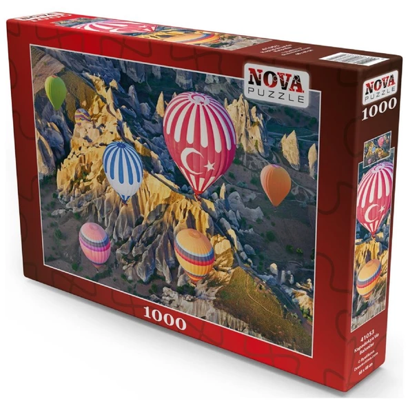 Nova Puzzle - 1000 Parça Kapadokya'da Balonlar Puzzle - Resim 2