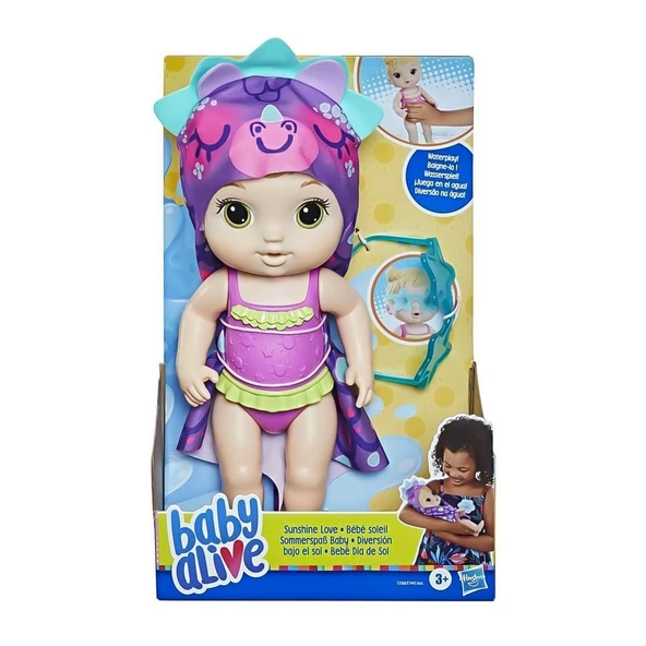 OMZ F2568 Baby Alive Sunshine Love Bebeğim +3 yaş Kız Erkek Çocuk Oyuncak Eğitici Oyuncaklar ürün görseli 1
