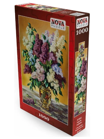 Nova 1000 Parça Vazo'da Leylaklar Puzzle - Resim 2