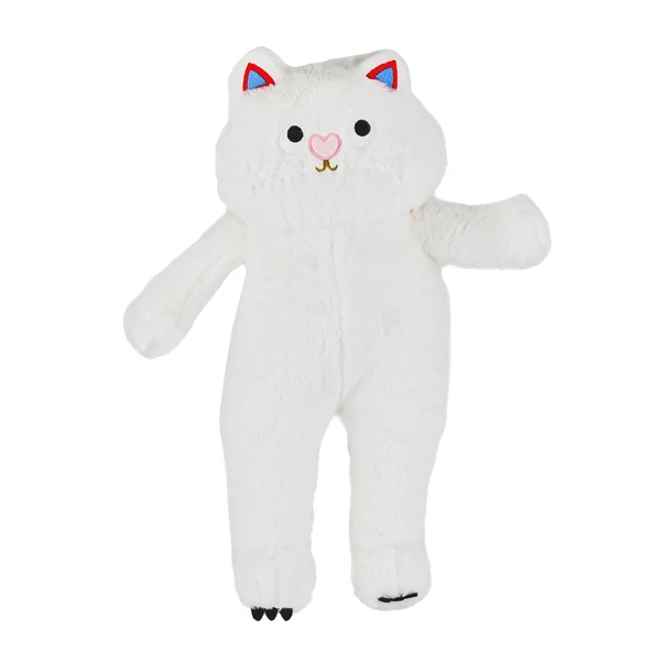 OMZ 4806 Peluş Uzun Kedi 55cm Beyaz -My Friend Toys Kız Erkek Çocuk Oyuncak Eğitici Oyuncaklar ürün görseli 1