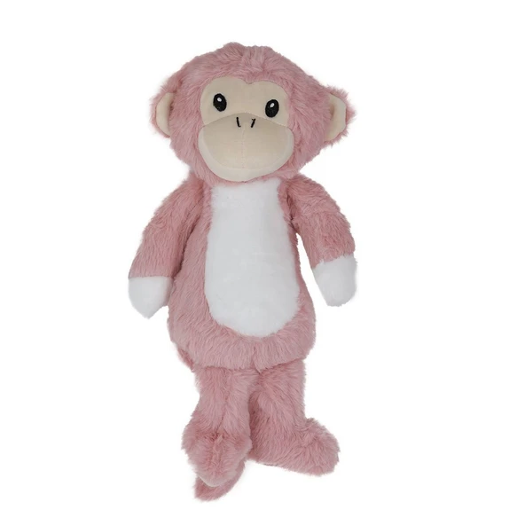 OMZ 0730 Maymun Pembe -My Friend Toys Kız Erkek Çocuk Oyuncak Eğitici Oyuncaklar ürün görseli 1