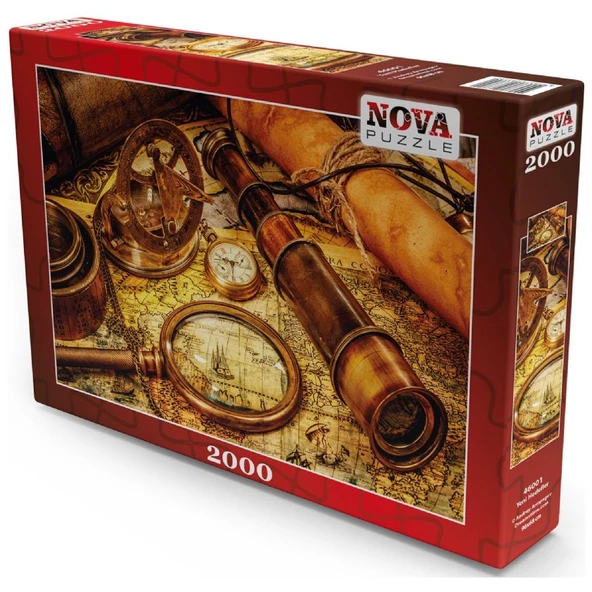 Nova 2000 Parça Yeni Hedefler Vintage Puzzle - 46001 - Resim 2