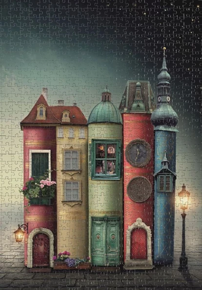 Nova 2000 Parça Fantastik Kitaplar Puzzle - Resim 3