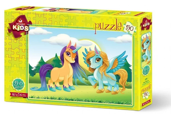 Art Kids 50 Parça Mini Pegasus Çocuk Yapboz - 4500 ürün görseli 1